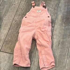 OshKosh B'gosh Pink Corduroy Overalls